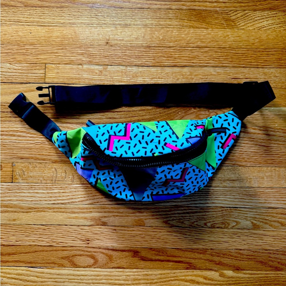 90s theme fanny pack